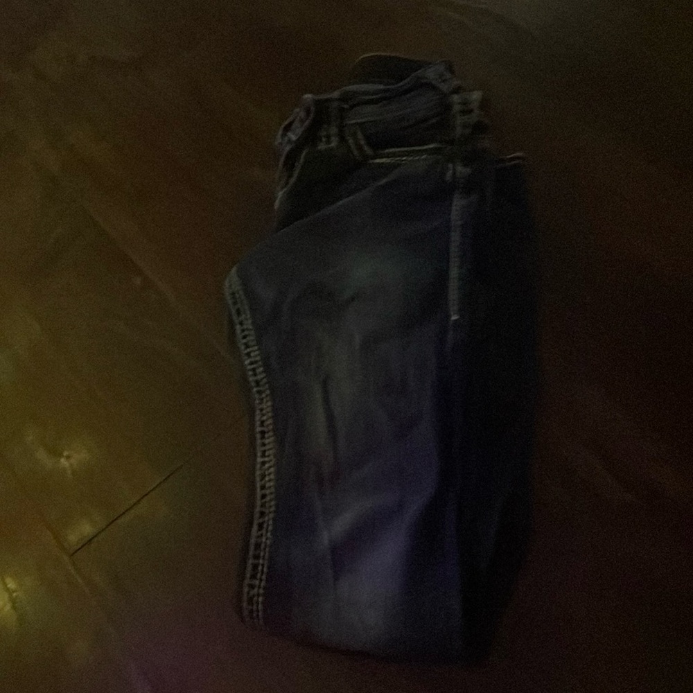 These are silver jeans and are usually $80 and they are a dark blue